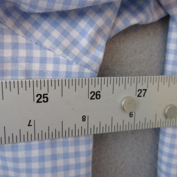 Lauren‎ Ralph Lauren Plaid Stretch Regular Fit Shirt - Picture 8 of 13